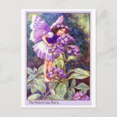 Heliotrope Fairy Briefkaart (Voorkant)