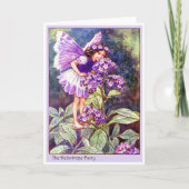 Heliotrope Fairy Kaart (Voorkant)