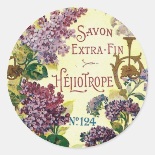 Heliotrope Savon Stickers (Voorkant)