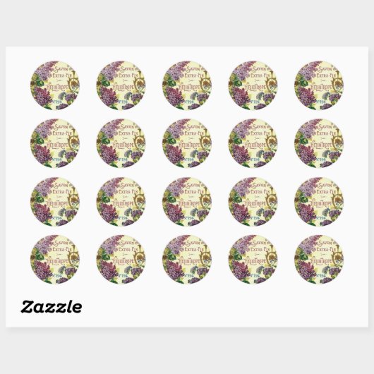 Heliotrope Savon Stickers (Vel)