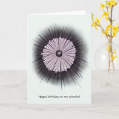 Heliozoa Microbe Microbiologie Digitale kunst Verj Kaart (Gele Bloem)