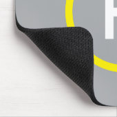 Helipad Mousepad Gray Muismat (Hoek)