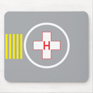 Helipad Mousepad Hospital 6 Muismat