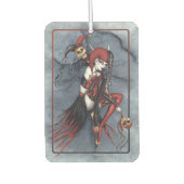 Heliquin - Donkere Jester Gotische Illustratie Luchtverfrisser (Voorkant)