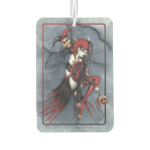 Heliquin - Donkere Jester Gotische Illustratie Luchtverfrisser (Achterkant)