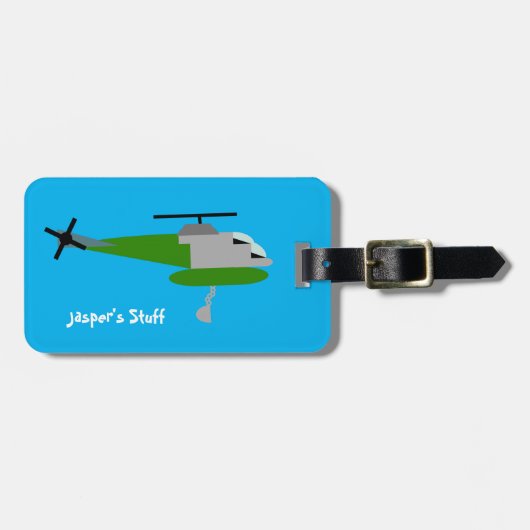 Helitack Bagagelabel (Voorkant horizontaal)