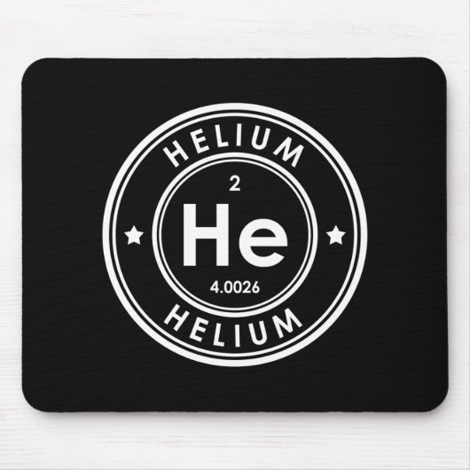 Helium Element Black Muismat (Voorkant)