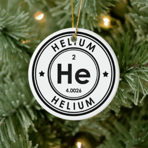 Helium Element Keramische Versiering Keramisch Ornament