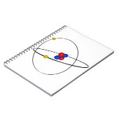 Heliumatoom Notitieboek (Linkerzijde)