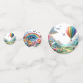 Heliumballonnen zijn lichtgewicht confetti (Achterkanten)
