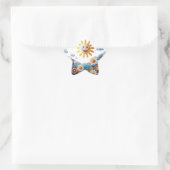 Heliumballonnen zijn lichtgewicht ster sticker (Tas)