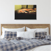 Helix, Boa constrictor imperator Canvas Afdruk (Insitu (Slaapkamer))