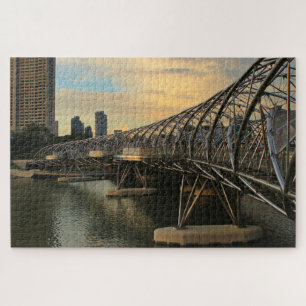 Helix Bridge, Marina Bay, Singapore Legpuzzel