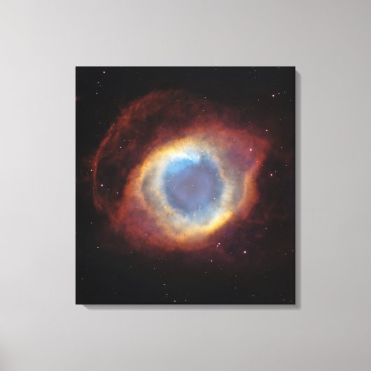 Helix Nebula Canvas Afdruk (Voorkant)