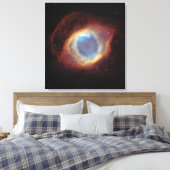 Helix Nebula Canvas Afdruk (Insitu (Slaapkamer))