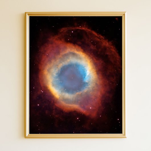 Helix Nebula Celestial Foto 8x10 Poster