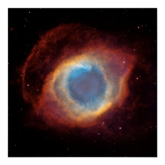 Helix Nebula Celestial Foto Poster (Voorkant)