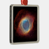Helix Nebula Celestial Photo Metalen Ornament (Rechts)