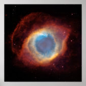 Helix Nebula Celestial Photo Poster (Voorkant)