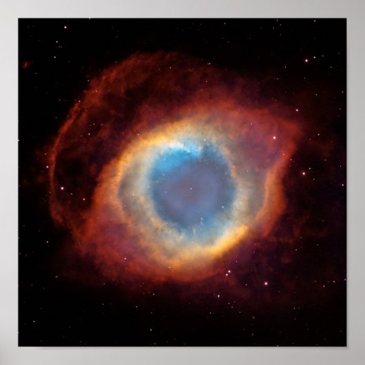 Helix Nebula Celestial Photo Poster (Voorkant)