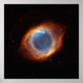 Helix Nebula "Eye of God" Hubble Telescope Poster (Voorkant)