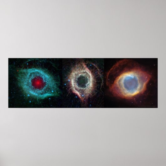 Helix Nebula Eyes 36 x 12 (36 x 12) Poster (Voorkant)