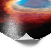 Helix Nebula Foto Afdruk (Hoek)