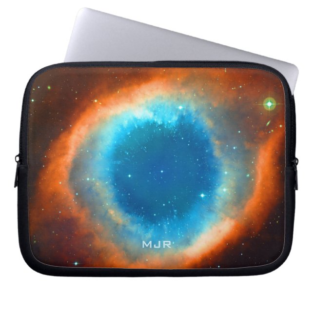 Helix Nebula, Galaxies en sterren Laptop Sleeve (Voorkant)