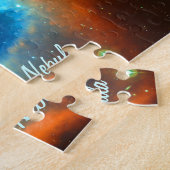 Helix Nebula, Galaxies en sterren Legpuzzel (Zijkant)