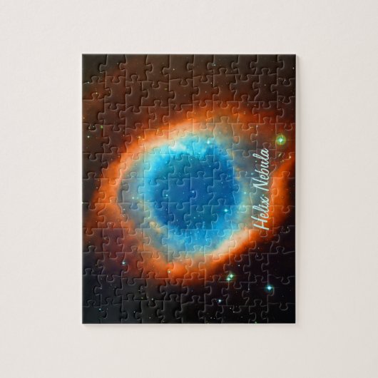 Helix Nebula, Galaxies en sterren Legpuzzel (Verticaal)