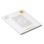 Helix Nebula, Galaxies en sterren Notitieblok (Schuin)