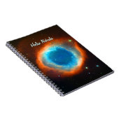 Helix Nebula, Galaxies en sterren Notitieboek (Rechterzijde)