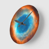 Helix Nebula, Galaxies en sterren Ronde Klok (Hoek)