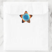 Helix Nebula, Galaxies en sterren Ster Sticker (Tas)