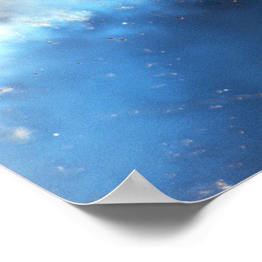 Helix Nebula gasring Poster (Hoek)