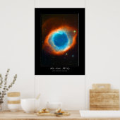 Helix Nebula - Het afbeelding van de ogen van God Poster (Keuken)