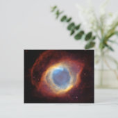 Helix Nebula Hubble Space Briefkaart (Staand voorkant)
