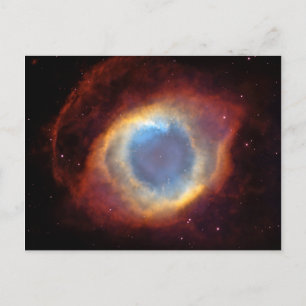 Helix Nebula Hubble Space Briefkaart