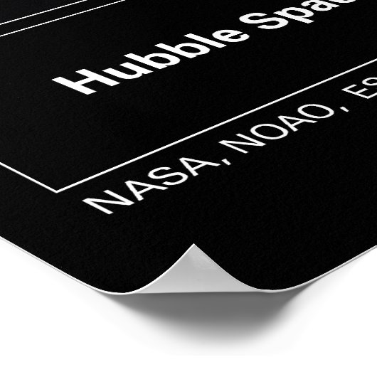 Helix Nebula Hubble Telescoop "The Eye of God" Poster (Hoek)