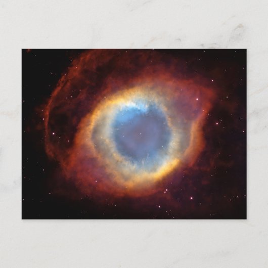 Helix Nebula (Hubble Telescope) Briefkaart (Voorkant)