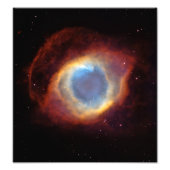 Helix Nebula (Hubble Telescope) Foto Afdruk (Voorkant)