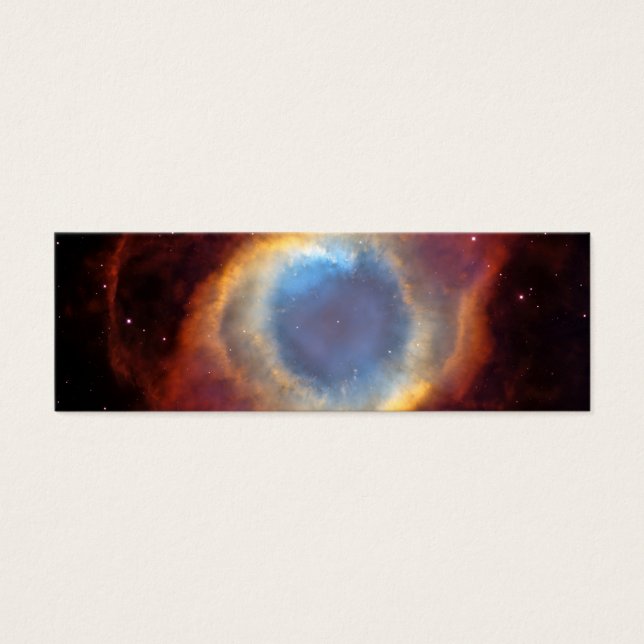 Helix Nebula (Hubble Telescope) Mini Visitekaartjes (Voorkant)