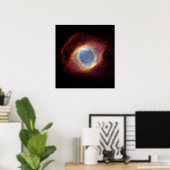 Helix Nebula (Hubble Telescope) Poster (Thuiskantoor)