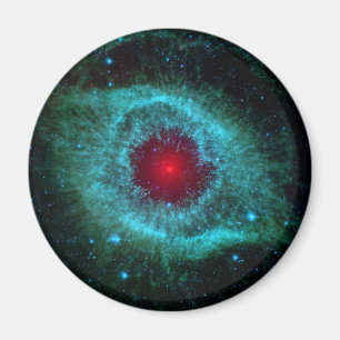 Helix Nebula Infrarood Spitzer Magneet