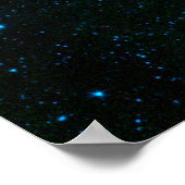Helix Nebula Infrarood Spitzer Poster (Hoek)