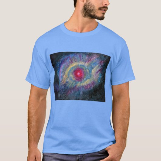 Helix Nebula, mannen T-shirt (Voorkant)