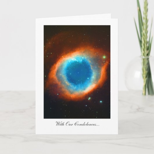 Helix Nebula - met onze deelneming Kaart (Voorkant)