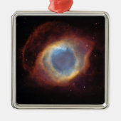 Helix Nebula Metalen Ornament (Voorkant)