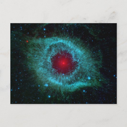 Helix Nebula, mooie sterren in de melkweg Briefkaart (Voorkant)
