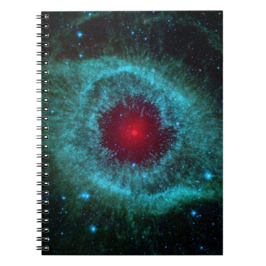 Helix Nebula, mooie sterren in de melkweg Notitieboek (Voorkant)